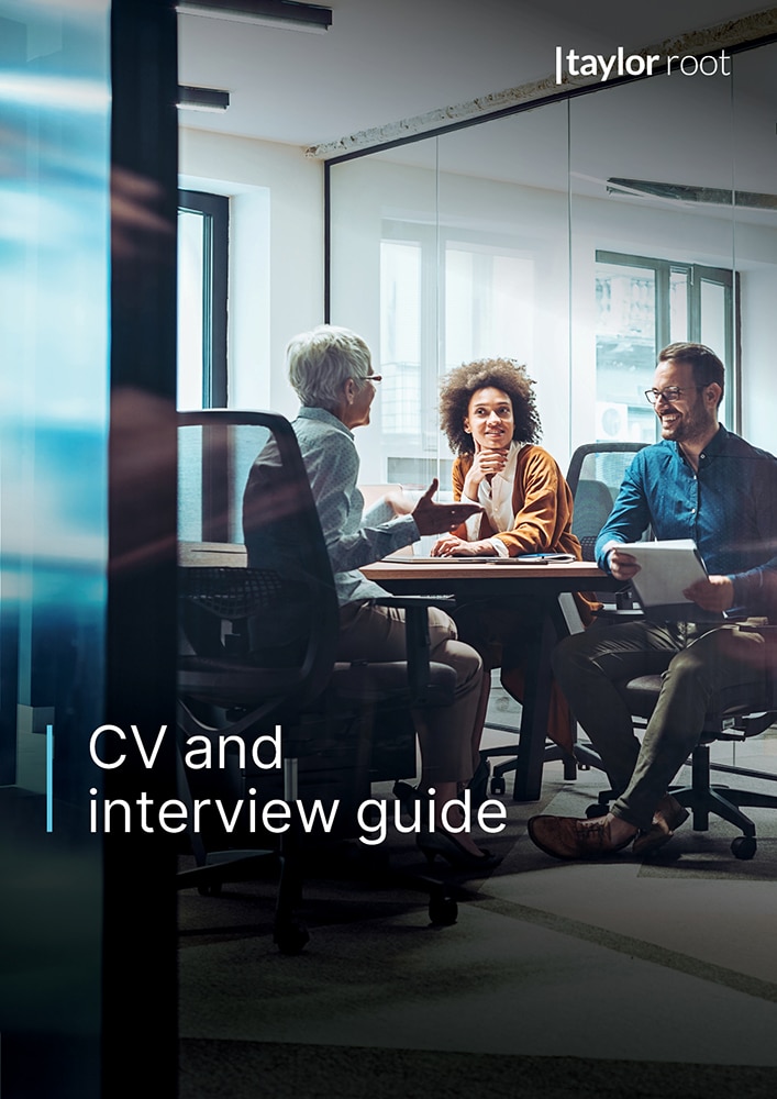 taylor root CV and interview guide front cover image